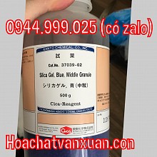 Hóa chất silicagel gel, blue, middle granule Kanto Nhật Bản Cat No 37039-02 lọ 500g Cica-Reagent
